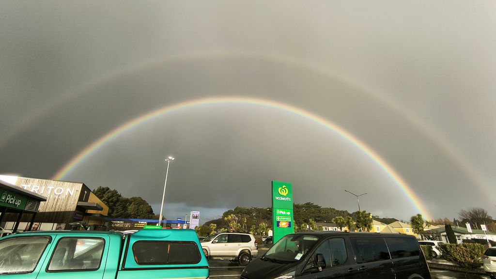 Double rainbow